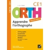 ORTH CE1 APPRENDRE L'HORTOGRAPHE 2008