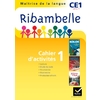 RIBAMBELLE CE1 serie jaune CAHIER D'ACTIVITES N 1 + LIVRET 2011