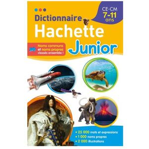 DICTIONNAIRE HACHETTE JUNIOR