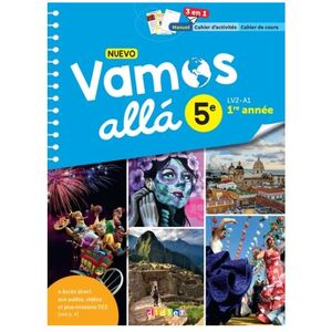 NUEVO VAMOS ALLA ESPAGNOL 5EME ED.2022 MANUEL CAHIER ELEVE