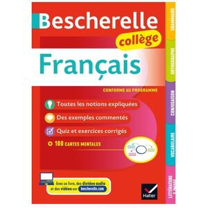 BESCHERELLE COLLEGE - FRANCAIS (6E, 5E, 4E, 3E) - GRAMMAIRE, ORTHOGRAPHE