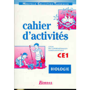 BIOLOGIE CE1 CAHIER ACTIVITES ED.1999
