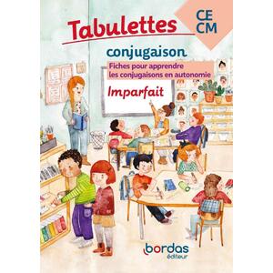 TABULETTES CE-CM L'IMPARFAIT CONJUGAISON - ED.2021