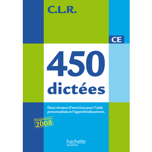 450 DICTEES CE CLR LIVRE DU MAITRE ED.2010