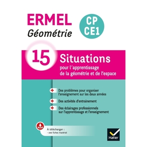 ERMEL GEOMETRIE CP/CE1 GUIDE + RESSOURCES - ED. 2020