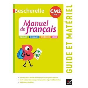 BESCHERELLE CM2 GUIDE PEDAGOGIQUE+RESSOURCES A TELECHARGER - ED.2021