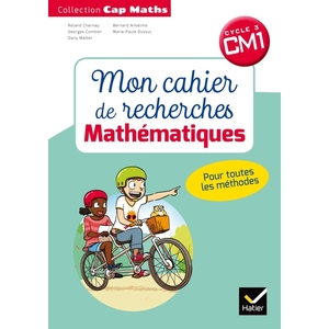 CAP MATHS MON CAHIER DE RECHERCHES MATHEMATIQUES CM1 - ED.2018
