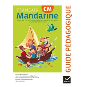 MANDARINE FRANCAIS CM GUIDE PEDAGOGIQUE - ED.2018