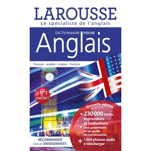 DICTIONNAIRE LAROUSSE POCHE ANGLAIS