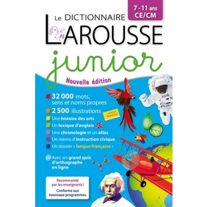 DICTIONNAIRE LAROUSSE JUNIOR ED.2021