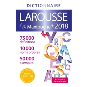 DICTIONNAIRE LAROUSSE MAXI POCHE 2018 LA3630796 - Frimaudeau