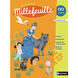 LE NOUVEAU MILLEFEUILLE CE2 MANUEL ELEVE - ED.2017
