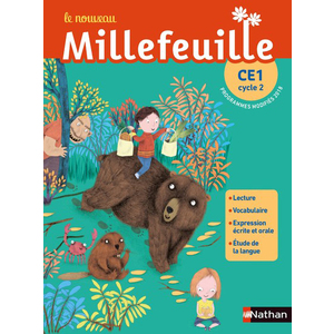 LE NOUVEAU MILLEFEUILLE CE1 MANUEL - ED.2019