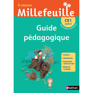 NOUVEAU MILLEFEUILLE - GUIDE PEDAGOGIQUE CE1 - 2019