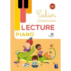 LECTURE PIANO CE1 CAHIER ELEVE - ED.2022