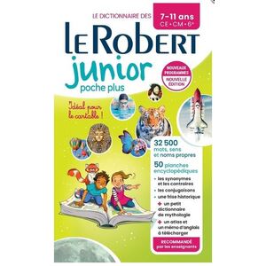 LE ROBERT JUNIOR POCHE PLUS