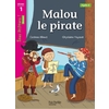 MALOU LE PIRATE NIVEAU 1 - TOUS LECTEURS ! ROMAN - LIVRE ELE