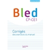 BLED CP/CE1 CORRIGES DU MANUEL - ED.2018