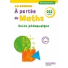 LE NOUVEL A PORTEE DE MATHS CE2 GUIDE PEDAGOGIQUE - ED.23