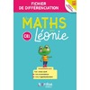 LES MATHS AVEC LEONIE -  CE1 - 2026 - FICHIER À PHOTOCOPIER D'ENTRAINEMENT EN AUTONOMIE ET DE DIFFER