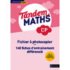 TANDEM MATHS - FICHIER À PHOTOCOPIER CP