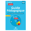 OUTILS POUR MATHS CE2 GUIDE PEDA MANUEL CD ROM - ED.2019