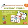 MES LECONS DE MATHS CP, CE1, CE2 - 50 CARTES MENTALES POUR C