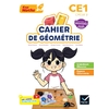 CAP MATHS CE1 - CAHIER DE GÉOMÉTRIE-MESURE - ED. 2025