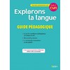 EXPLORONS LA LANGUE CM1 GUIDE PEDAGOGIQUE ED.2016