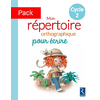 MON REPERTOIRE ORTHOGRAPHIQUE POUR ECRIRE CYC2 PACK DE 6 + GUIDE