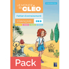 LE MONDE DE CLÉO  FICHIER D'ENTRAINEMENT CE2 + AIDE-MÉMOIRE - ÉD. 2025 (PACK DE 10 FICHIERS)