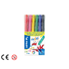 POCHETTE DE 6 FEUTRES FRIXION COLORS COULEURS ASSORTIES (NOIR-BLEU-ROUGE-VERT-ROSE-JAUNE) POINTE MOYENNE