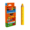 KIDS MULTI-SURFACE BABY 1 BOITE DE 6 CRAYON DE COULEURS COLORIS ASSORTIS