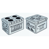 //MINI CUISINE - SET 2 BOITES RANGEMENT CARTON