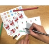 KIT CARTERIE DIY 10 CARTES L'ATELIER DES LUTINS - CARTON 250G/M² AVEC PÂTE À MODELER - ENVELOPPE PAPIER 80G/M² - COLORIS ASSORTIS