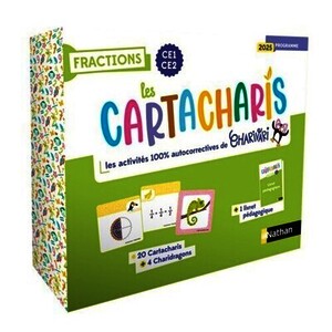 LES CARTACHARIS - CE1-CE2 - FRACTIONS