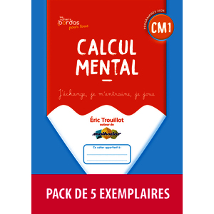 5EX CAHIERS BORDAS POUR TOUS - CALCUL MENTAL CM1 - 2026 - PCF