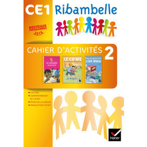 RIBAMBELLE CE1 serie jaune CAHIER D'ACTIVITES 2 + LIVRET ED.2016