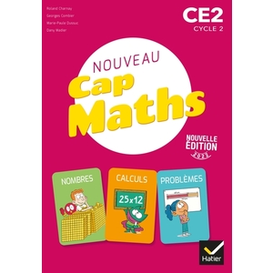 NOUVEAU CAP MATHS CE2 MANUEL + CAHIER DE GEOMETRIE - ED. 2022