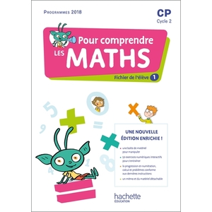 POUR COMPRENDRE LES MATHS CP FICHIERS ELEVE 1 ET 2 - ED.2022