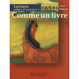 COMME UN LIVRE CP/CE1 CAHIER D'EXERCICES N°1
