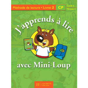 J'APPRENDS A LIRE AVEC MINI-LOUP CP - LIVRET 2 CARTONNE - ED