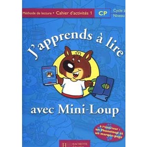 J'APPRENDS A LIRE AVEC MINI-LOUP CAH 1