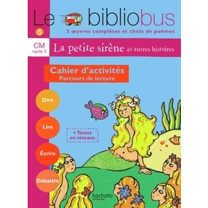 BIBLIOBUS N5 CM  LA PETITE SIRENE CAHIER ACTIVITES