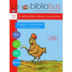 BIBLIOBUS N11 CP/CE1 PETITE POULE ROUSSE CAHIER