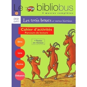 BIBLIOBUS N12 CP/CE1 LES 3 BOUCS CAHIER ACTIVITES