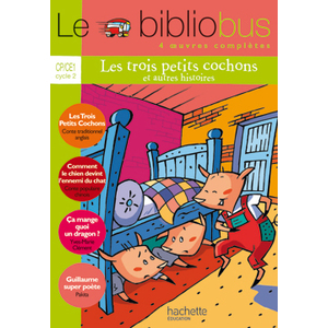 BIBLIOBUS N13 CP/CE1 TROIS PETITS COCHONS