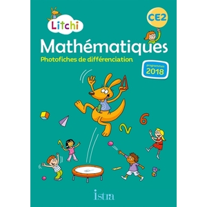 LITCHI MATHEMATIQUES CE2 PHOTOFICHES - ED.2020