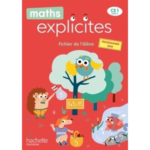 MATHS EXPLICITES CE1 FICHIER ELEVE+MEMO - ED.2020