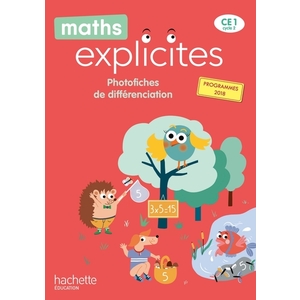 MATHS EXPLICITES CE1 PHOTOFICHES - ED.2020